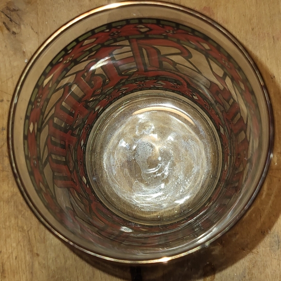Vintage Houze Holiday Glass Tumblers 4 - Picture 4 of 4